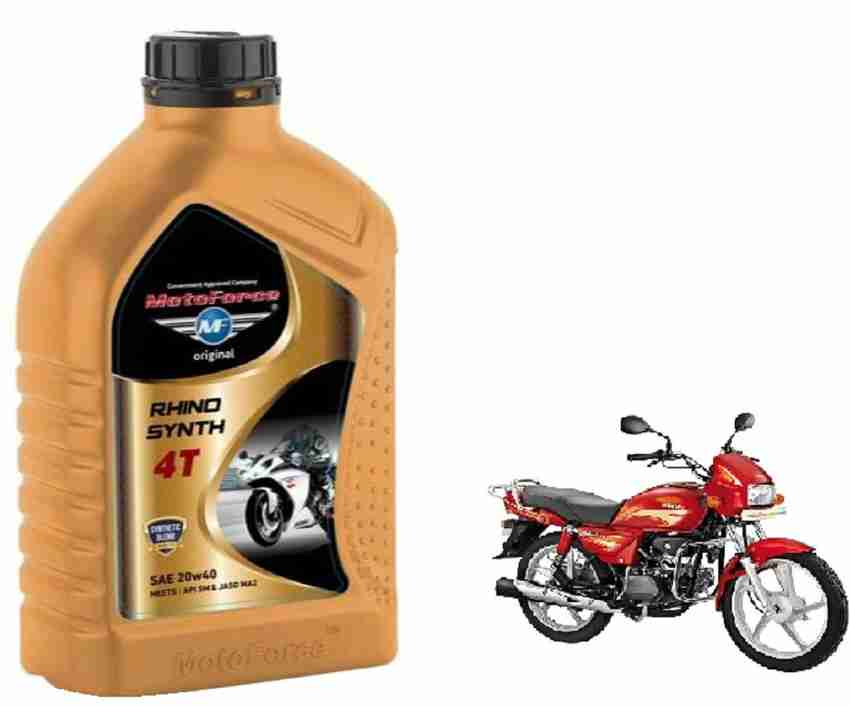 Motoforce Rhino Synth 4T 1 Ltr For Hero Splendor Heavy Duty Engine Oil Price in India Buy Motoforce Rhino Synth 4T 1 Ltr For Hero Splendor Heavy Duty Engine Oil online