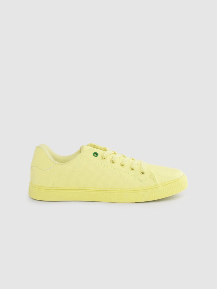 United colors of new arrivals benetton yellow shoes