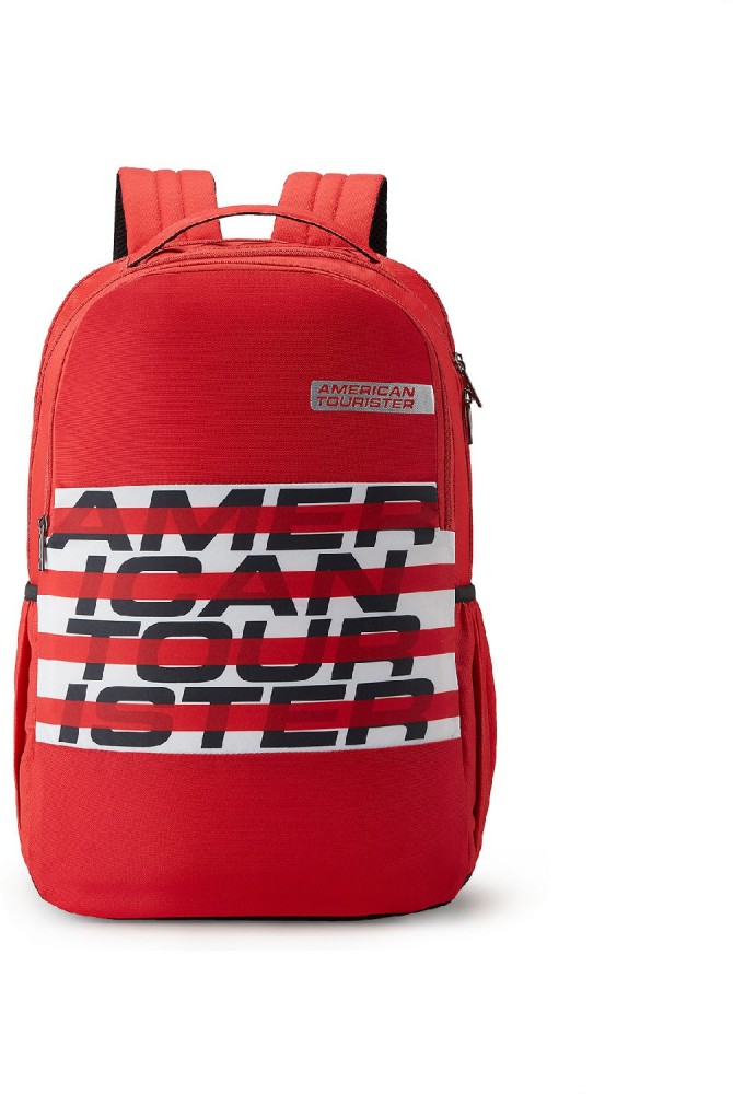 American tourister red clearance backpack