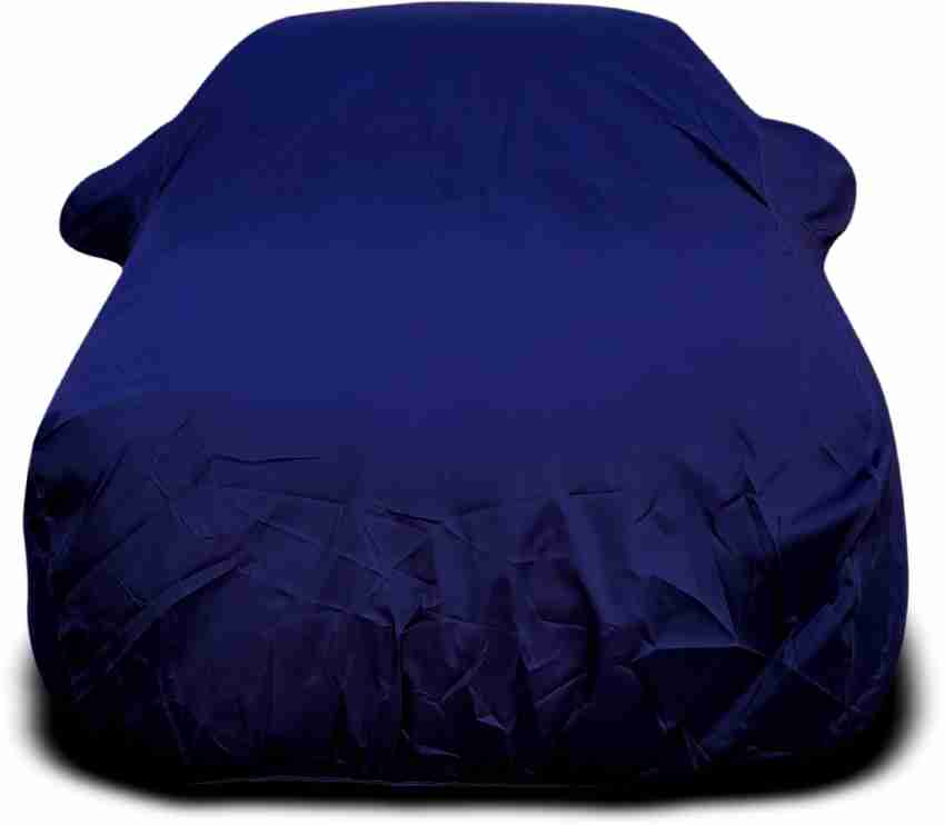 Autofact Car Body Cover Compatible for Ford Freestyle with Mirror Pockets  (Navy Blue)