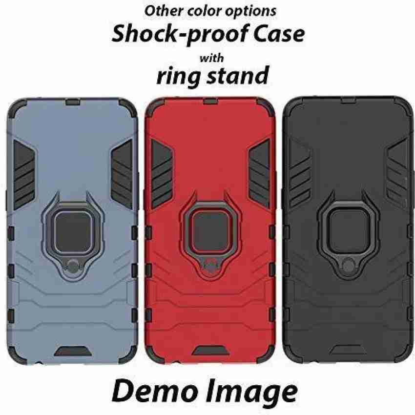 For Samsung Galaxy S20 FE 5G, Shockproof Ring Stand Phone Case w
