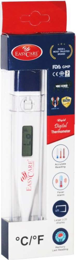 EASYCARE EC5004 100% Safe (No Mercury) Digital Thermometer