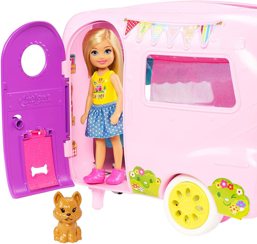 Chelsea shop camper barbie
