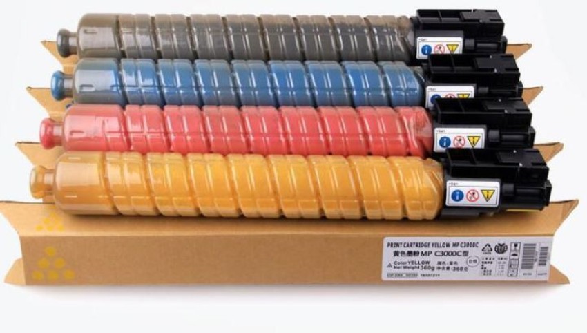 MHP Cartridges Ricoh MP C3501 Toner Cartridge + Tri Color Combo Pack Ink MHP Cartridges : Flipkart.com