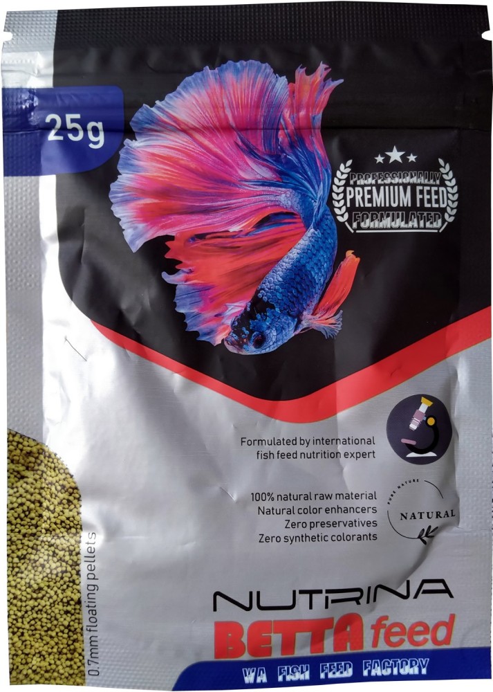 WA FISH FEED betta fish food Sea Food 0.025 kg Dry New Born Adult Young Senior Fish Food Price in India Buy WA FISH FEED betta fish food Sea Food 0.025