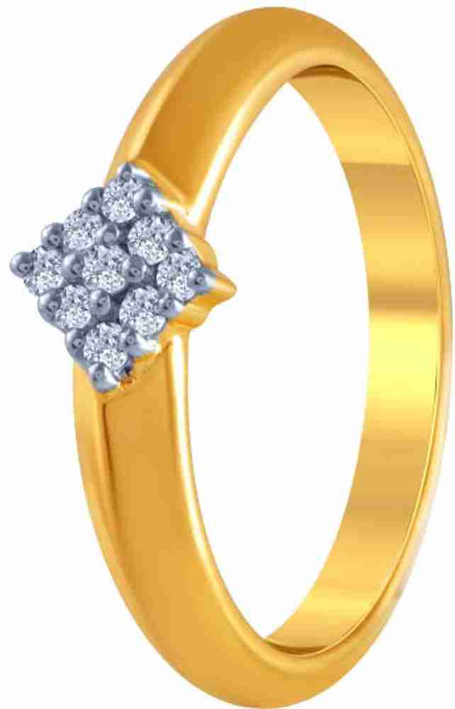 PC Chandra Jewellers DIAMOND COLLECTION 18kt Yellow Gold ring Price in India Buy PC Chandra Jewellers DIAMOND COLLECTION 18kt Yellow Gold ring online at Flipkart