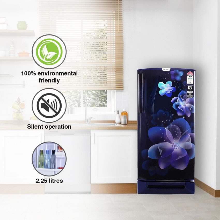Godrej 185 L Direct Cool Single Door 5 Star Refrigerator with