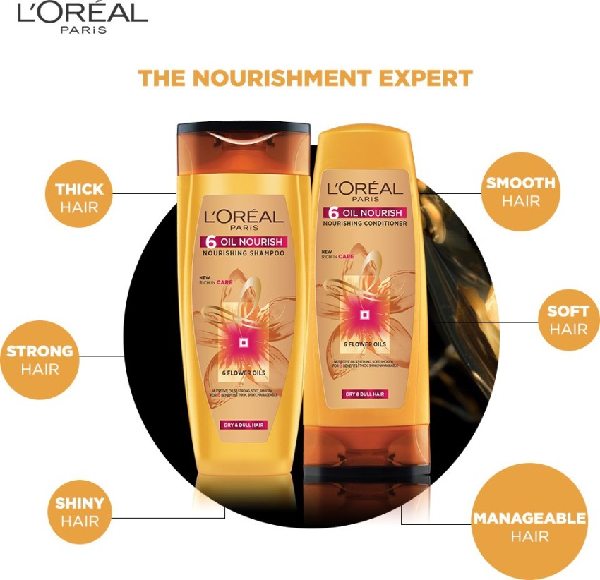 Loreal paris 6 online oil nourish shampoo