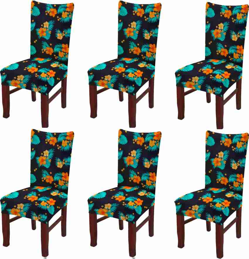 DECORIAN Polycotton Floral Chair Cover Price in India Buy