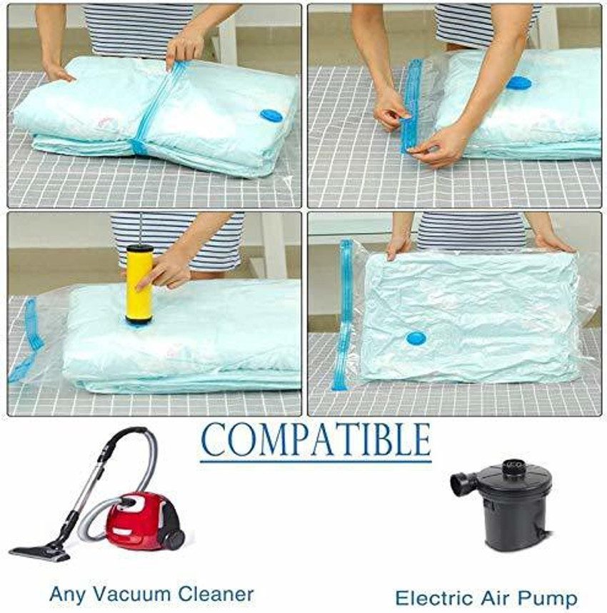Ziploc space saver clearance bags