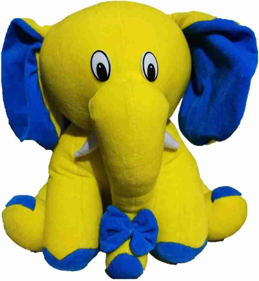 Tiny Shoppers Yellow Elephant Soft Toy 32CM 32 cm Yellow