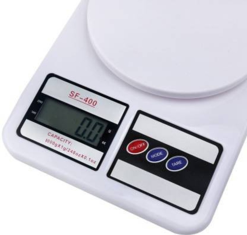 Generic Electronic Kitchen Digital Weighing Scale, Multipurpose (White, 10  Kg)