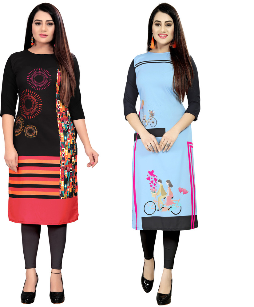 tanvi creation Women Printed Straight Kurta Buy tanvi creation Women Printed Straight Kurta Online at Best Prices in India Flipkart