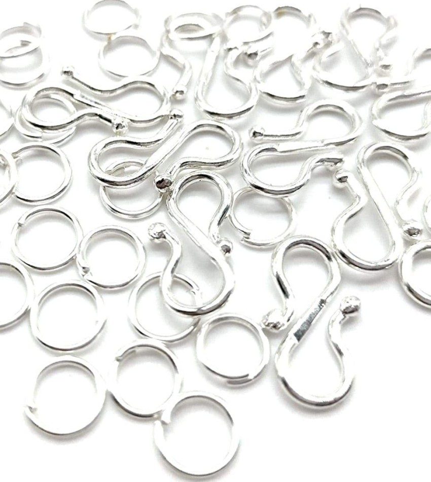 Dhruv Crafts Jump Rings for Jewelry Making, Jewelry Findings 8mm (100,  Silver & Gold) - Jump Rings for Jewelry Making, Jewelry Findings 8mm (100,  Silver & Gold) . shop for Dhruv Crafts