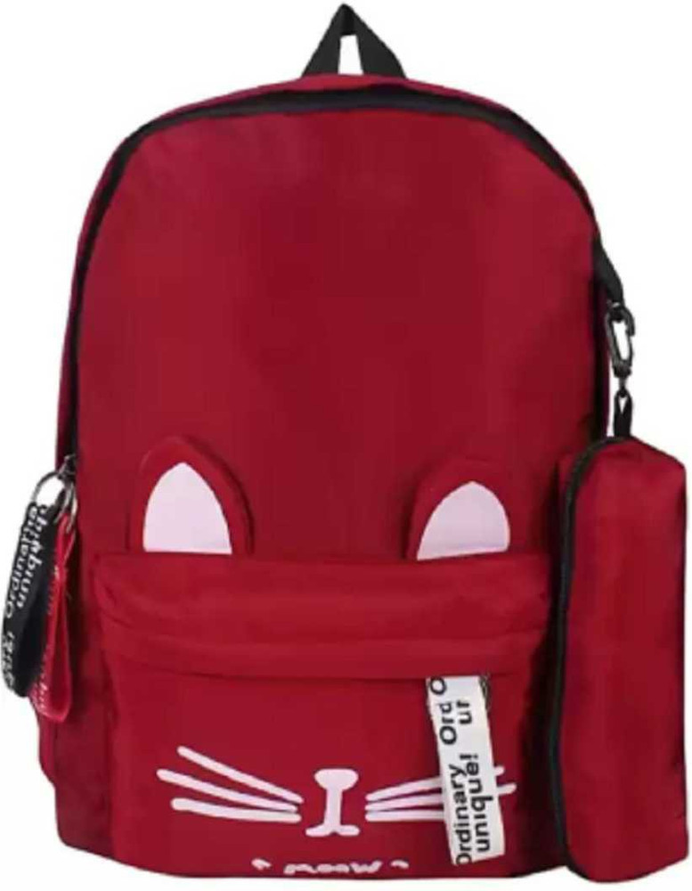 Cute maroon backpacks discount