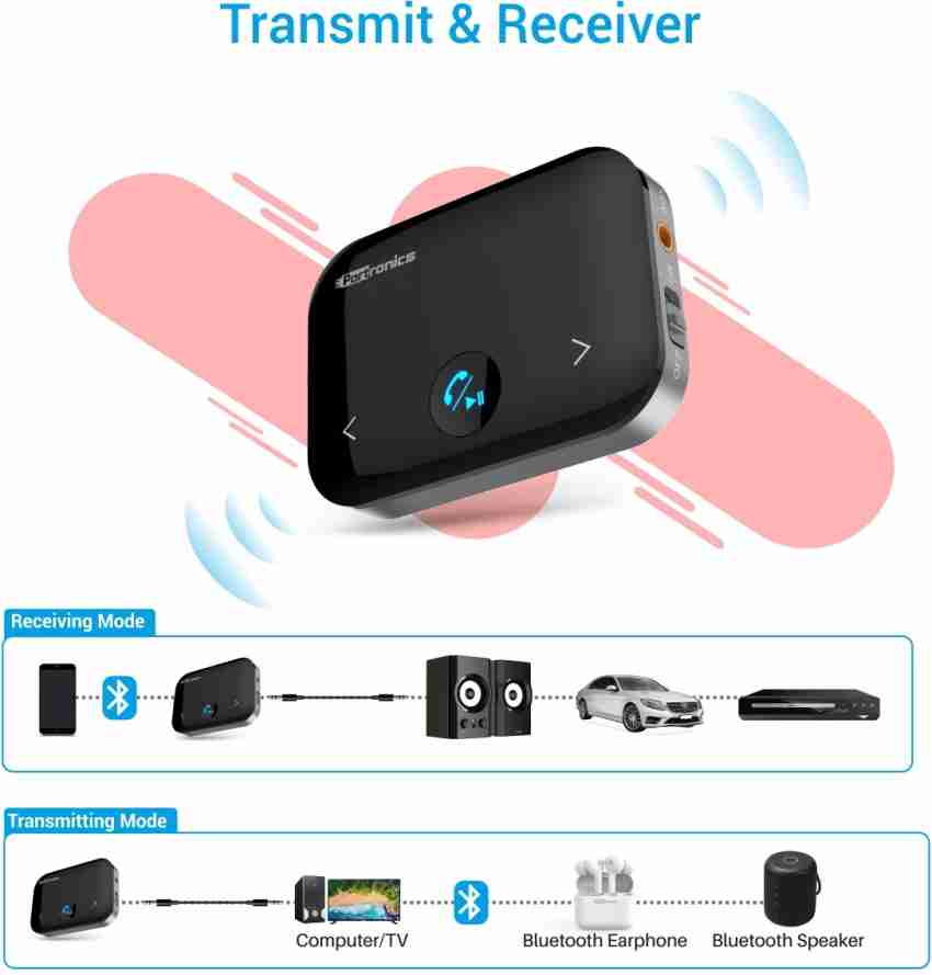 Portronics v4.2 Car Bluetooth Device with Transmitter, Audio Receiver,  3.5mm Connector Price in India - Buy Portronics v4.2 Car Bluetooth Device  with Transmitter, Audio Receiver, 3.5mm Connector Online at