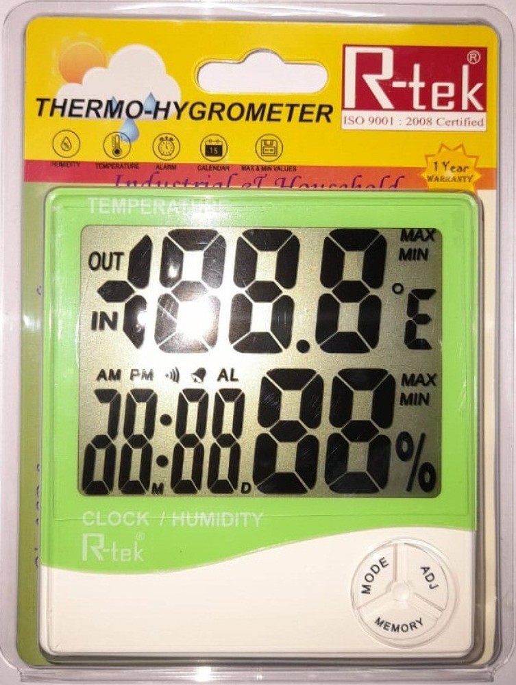 3018 - Incubator Thermometer/Hygrometer