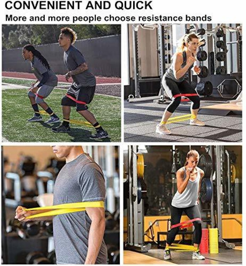  Resistance Loop Exercise Bands for Working Out Elastic