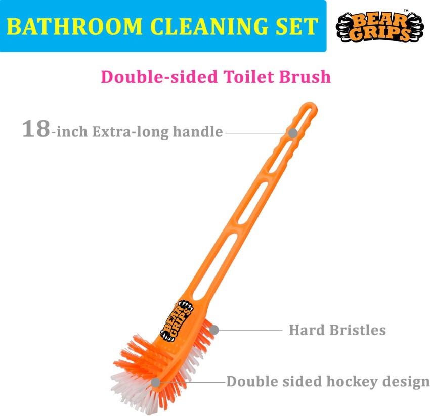 WHITEIBIS HOME CLEANING SET Cleaning Brush, Broom, Toilet Brush