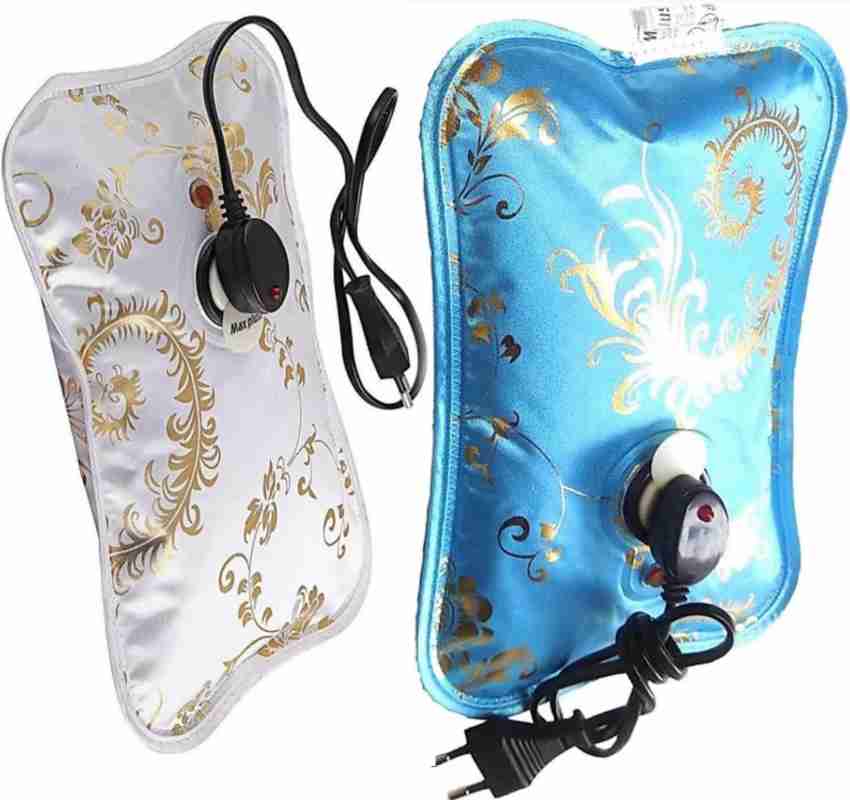 Electric Heating Gel Pad-Heat Pouch Hot Water Bottle Bag ((1 L Hot Water Bag)