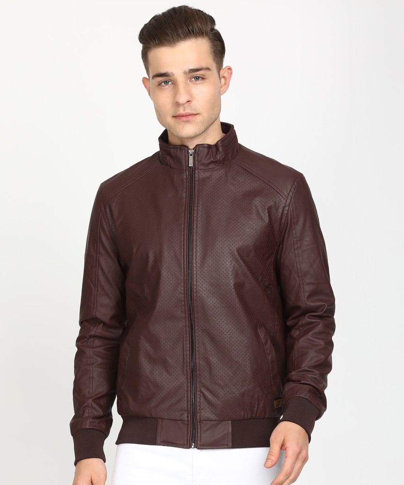 Leather jacket for hot sale mens flipkart