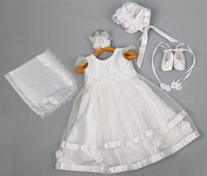 Joys Boutique Baby Boys Baby Girls Party Festive Dress Gown