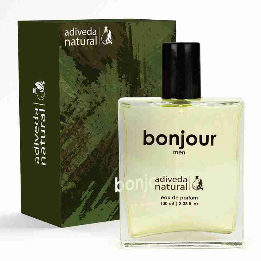 Adiveda Natural Bonjour Fresh Woody Citrus Long Lasting Perfume Eau de Parfum 100 ml
