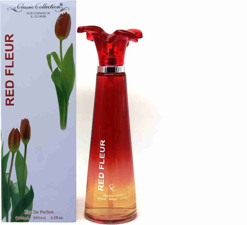 Perfume with best sale red bottle