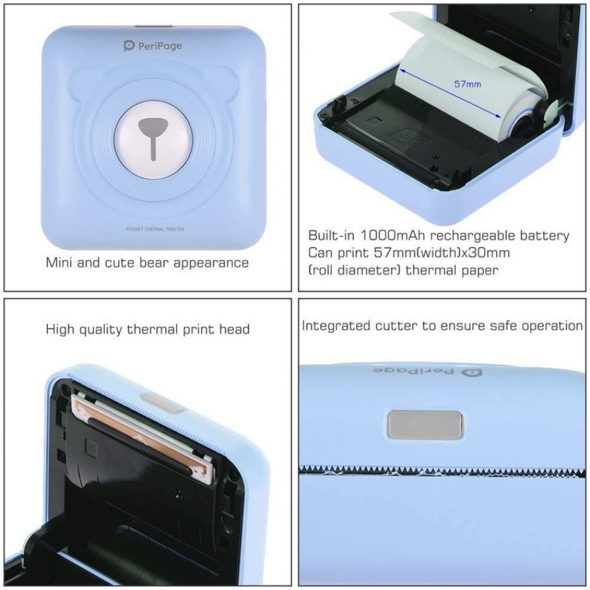 Peri Page Portable Printer, Photo Printer for Mobile Phone - Mini