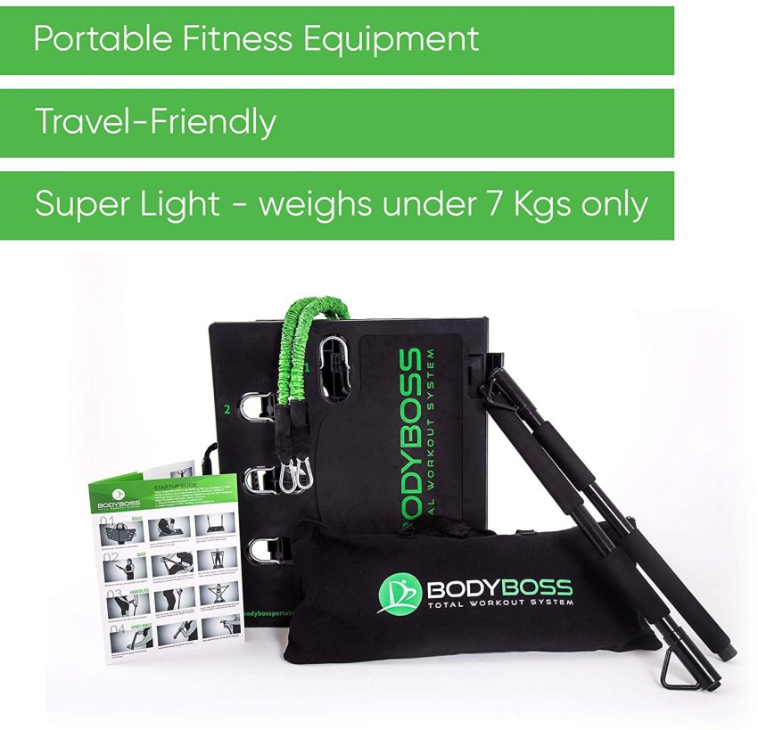 BodyBoss 2.0 - Full Portable Home Gym Workout Package + Resistance
