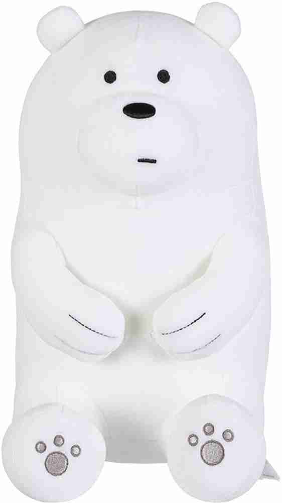 MINISO We Bare Bears-Lovely Sitting Plush Toy, Ice Bear - 30 cm - We Bare  Bears-Lovely Sitting Plush Toy, Ice Bear . Buy White Bear toys in India.  shop for MINISO products