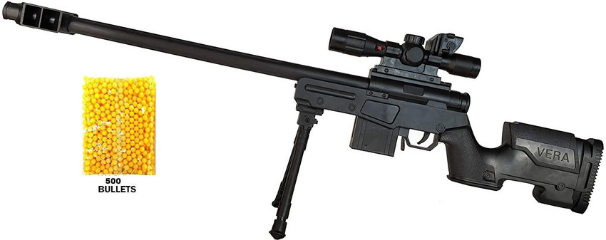 dharti enterprise AWM M24 Toy Gun with Bb Bullet Blaster Mode Sniper Gun  Toy - 74 cm PUBG AWM Gun Toy with Laser Traget Guns & Darts - AWM M24 Toy  Gun