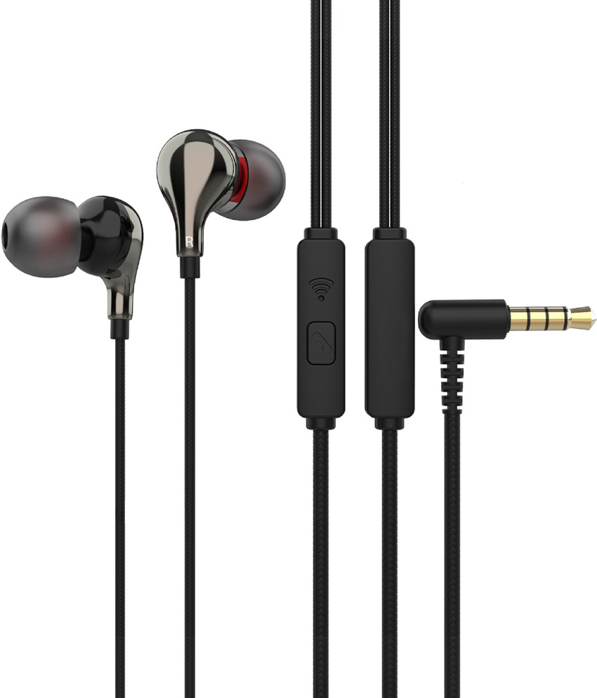 Yopah in ear wired earphone ultra bass boost with cable organizer Wired Headset