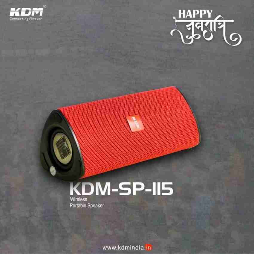 Buy KDM SP 115 WIRELESS SPEAKER 5 W Bluetooth Speaker Online from