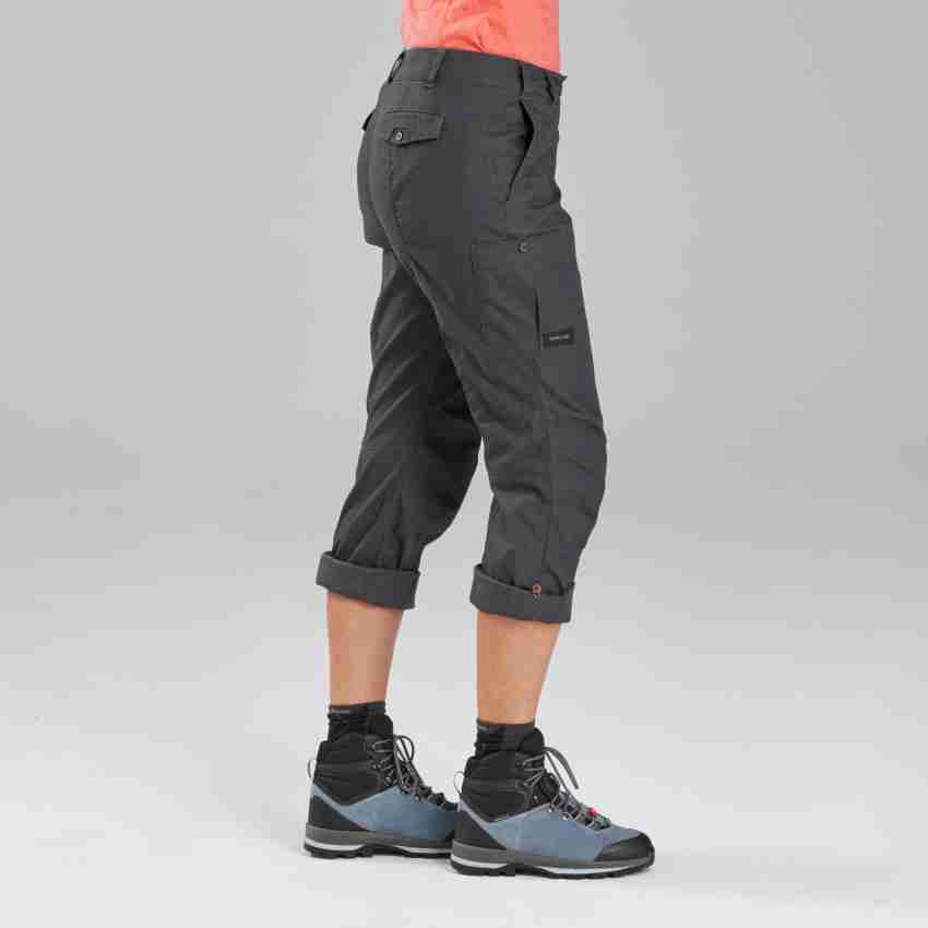NYAMBA by Decathlon Regular Fit Women Grey Trousers - Buy NYAMBA by  Decathlon Regular Fit Women Grey Trousers Online at Best Prices in India