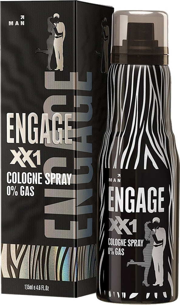 Engage XX1 Cologne Spray Perfume Body Spray for Men Skin