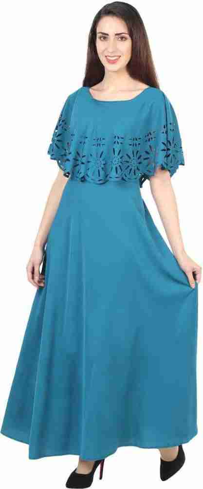 Long frock store in flipkart