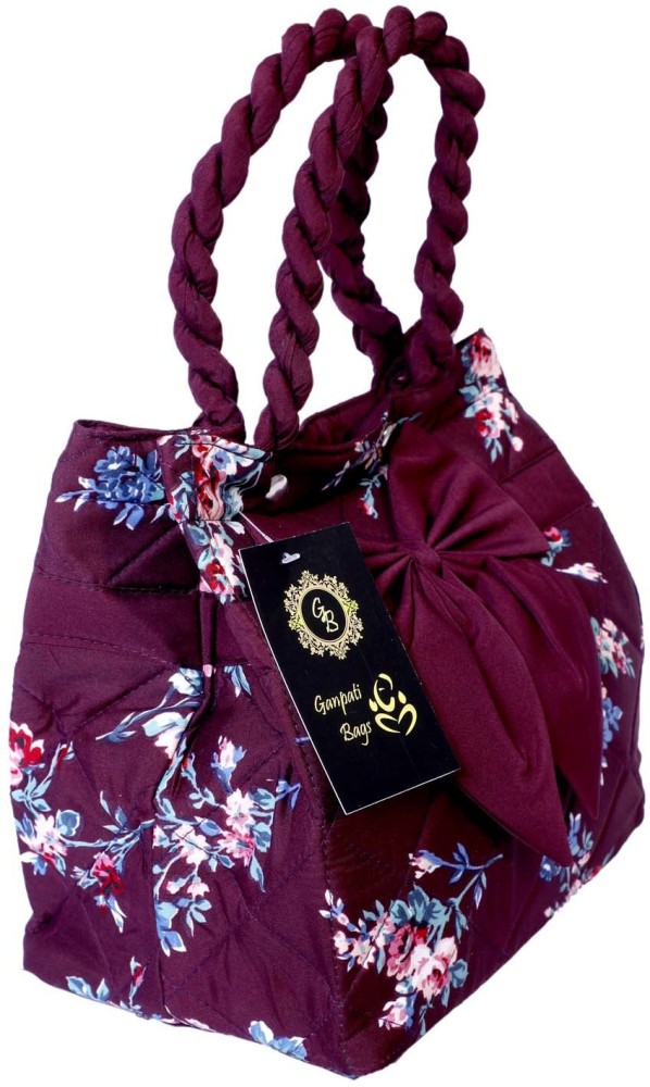 NaRaYa Satin Quilted with Bow Travel Bag (Navy): Handbags