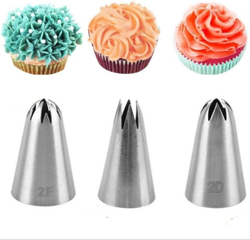 Flower icing outlet tip