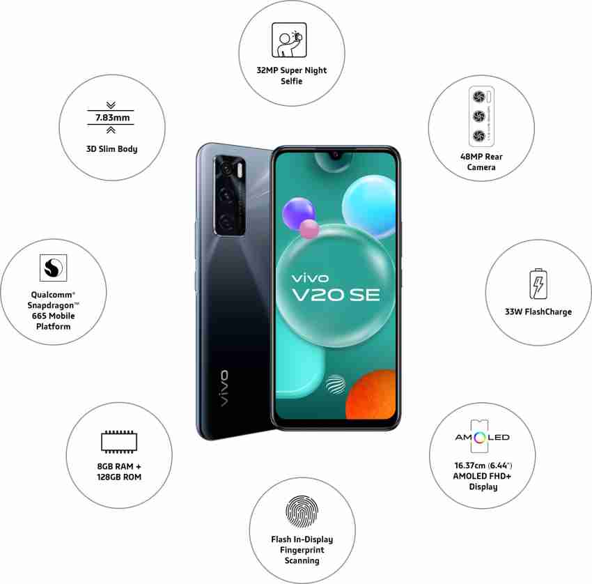 vivo V20 SE ( 128 GB Storage, 8 GB RAM ) Online at Best Price On