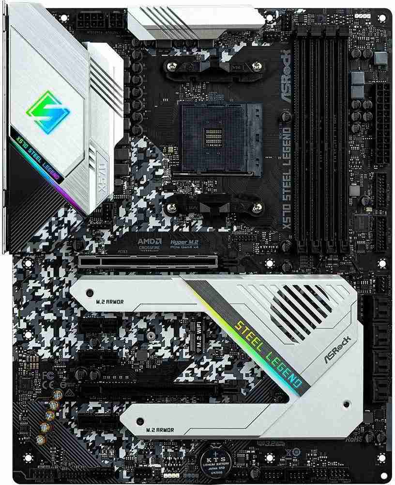 ASRock X570 STEEL LEGEND Motherboard - ASRock : Flipkart.com