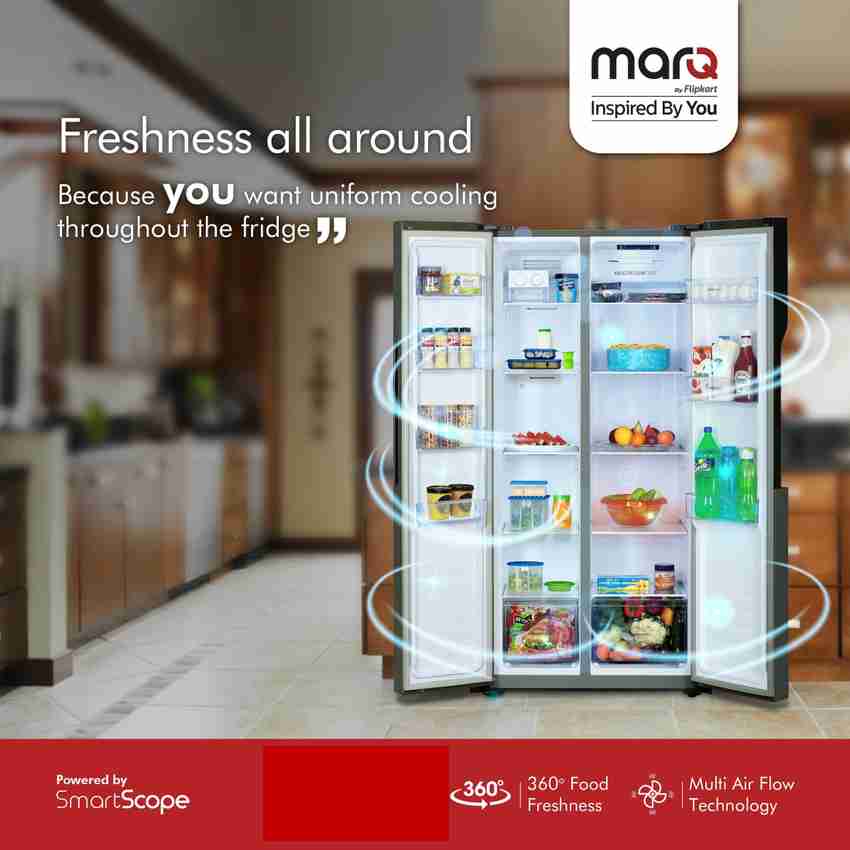 MarQ by Flipkart 468 L Frost Free Side by Side Refrigerator Online