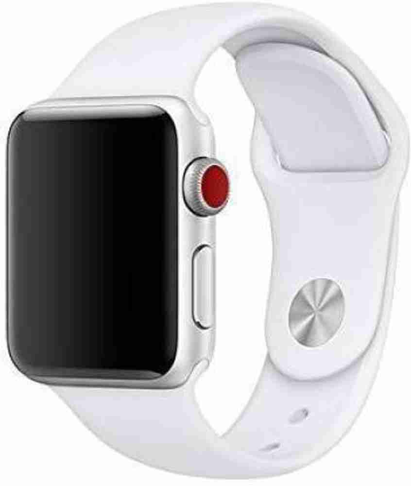 Series 3 apple watch white sale band