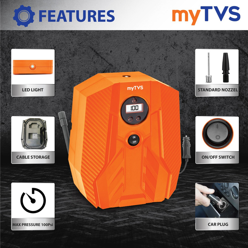 Tvs digital store tyre inflator