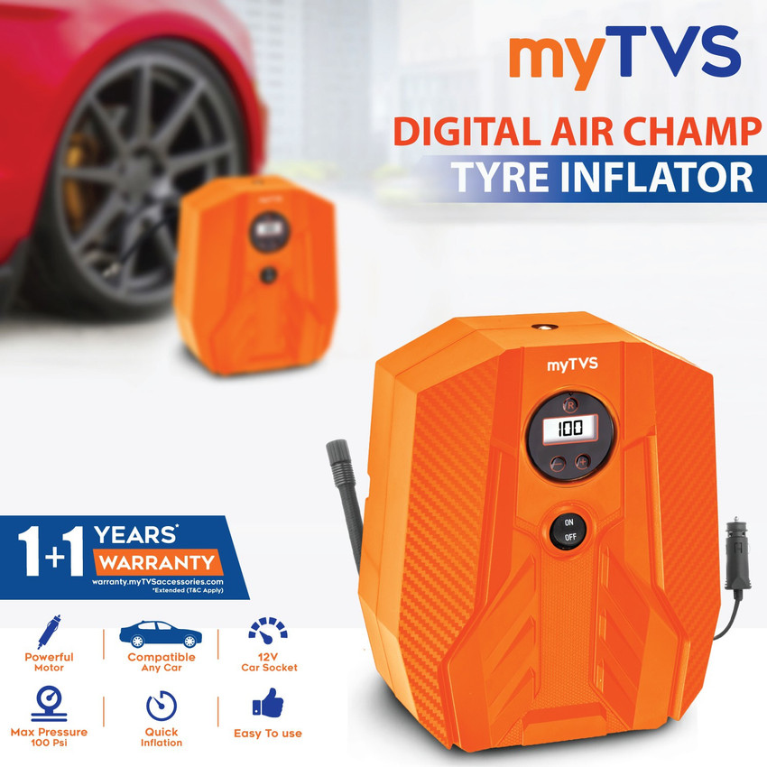 Tvs online tyre inflator