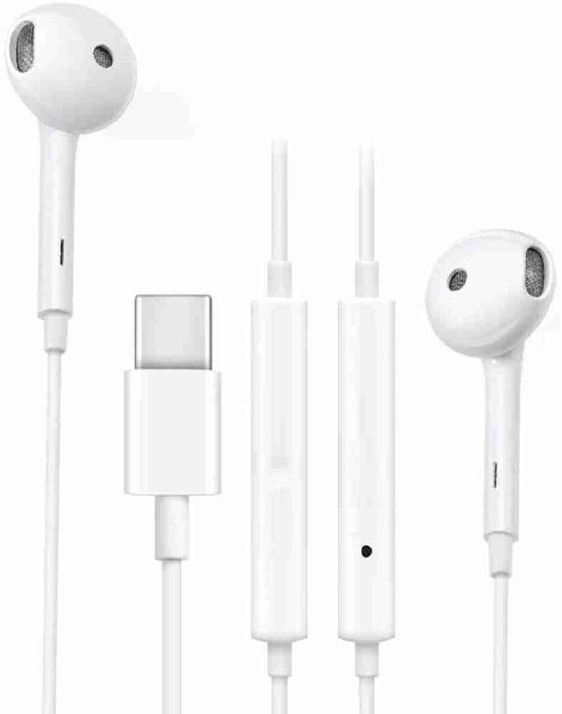 Pacificdeals Type C Wired Stereo Sound Earphone for Oppo Find X