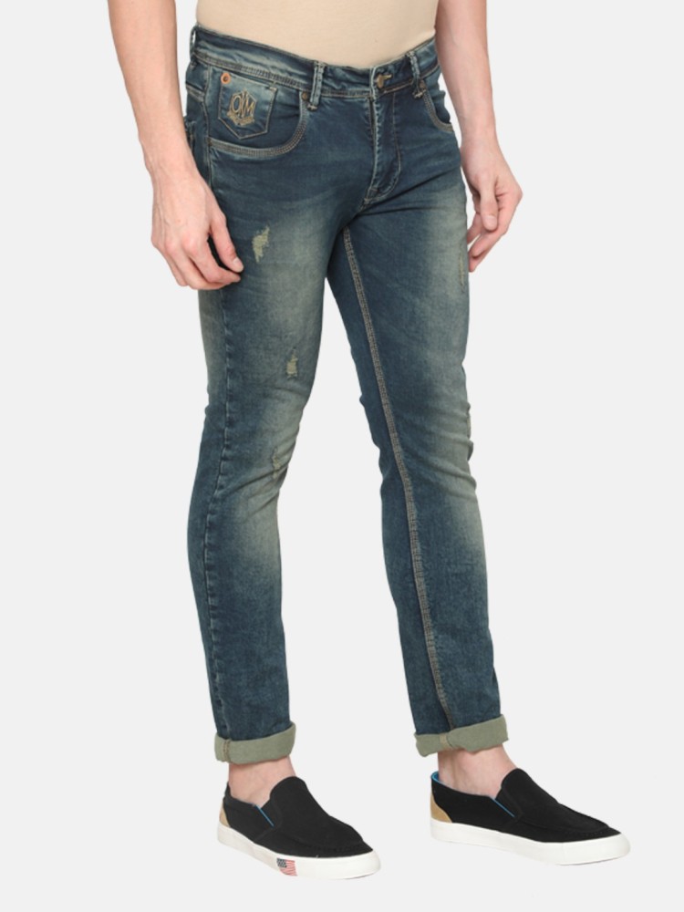 Buy Purple Jeans for Men by OXEMBERG Online