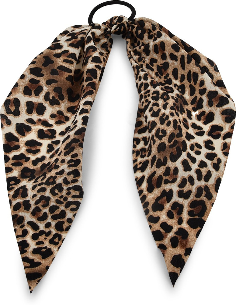 Tiger print hair cheap scarf