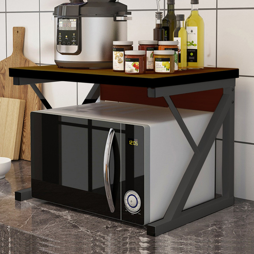Microwave counter shop stand
