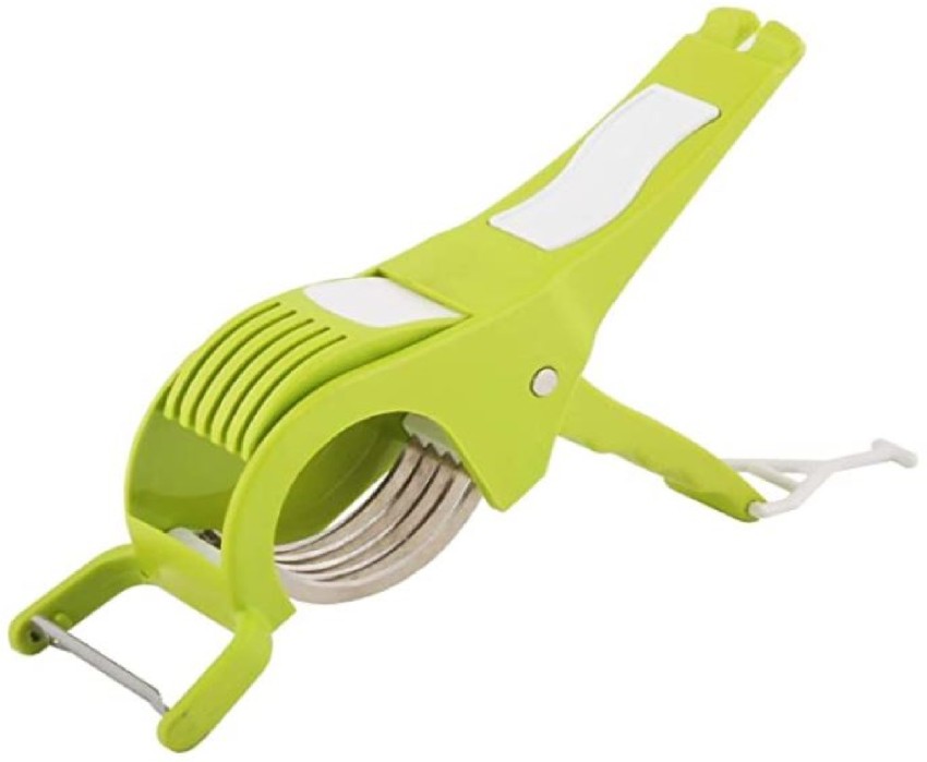 Buy LEPPY PRODUCTS Chopper 900ML Handy and Compact Chopper, with 5 Blades  for effortlessly Chopping Vegetables and Fruits for Your Kitchen with 1  Plastic Whisker Blade (Green, Pack of 1) Online at